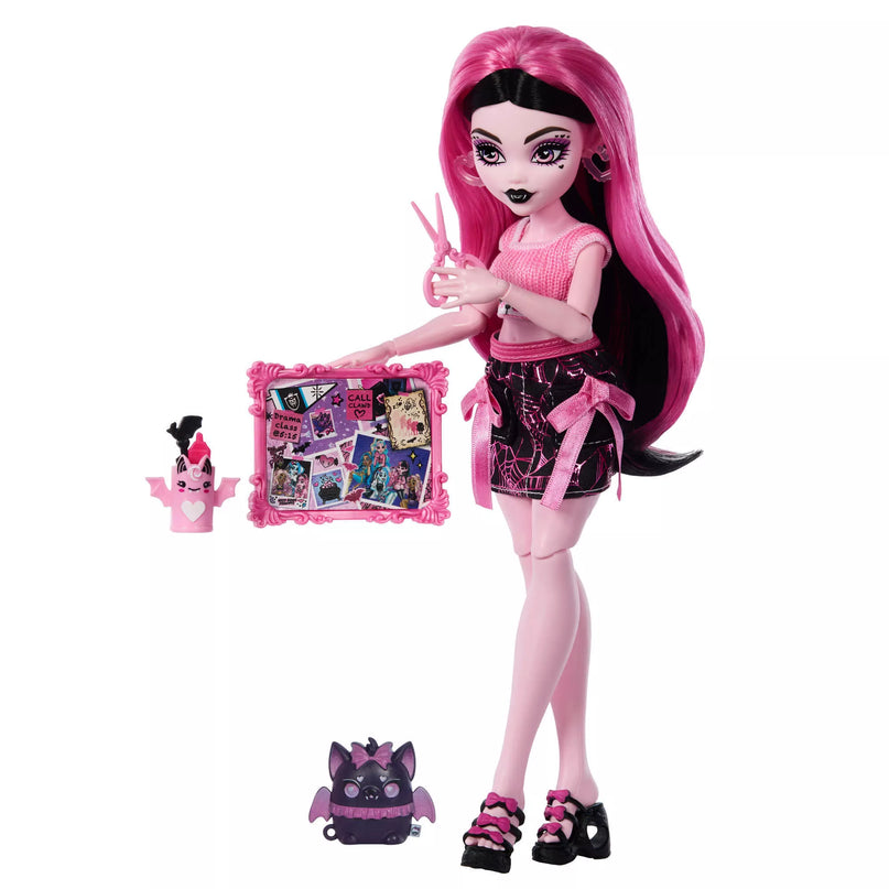 MONSTER HIGH SELF-SCARE SECRETS Drakulauros rinkinys (JHK43)
