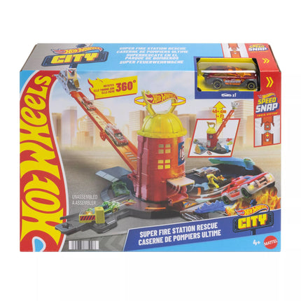 HOT WHEELS CITY rinkinys – Super gaisrinės stotis