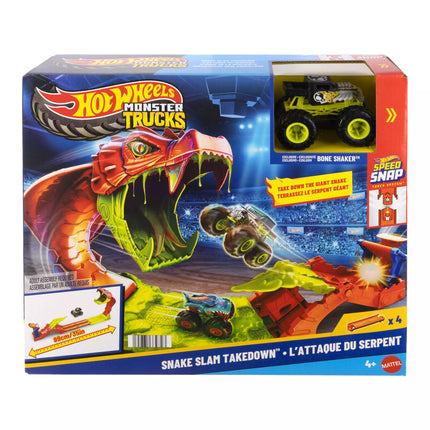 HOT WHEELS MONSTER TRUCKS rinkinys – Gyvatės išsiveržimas (JJN44)