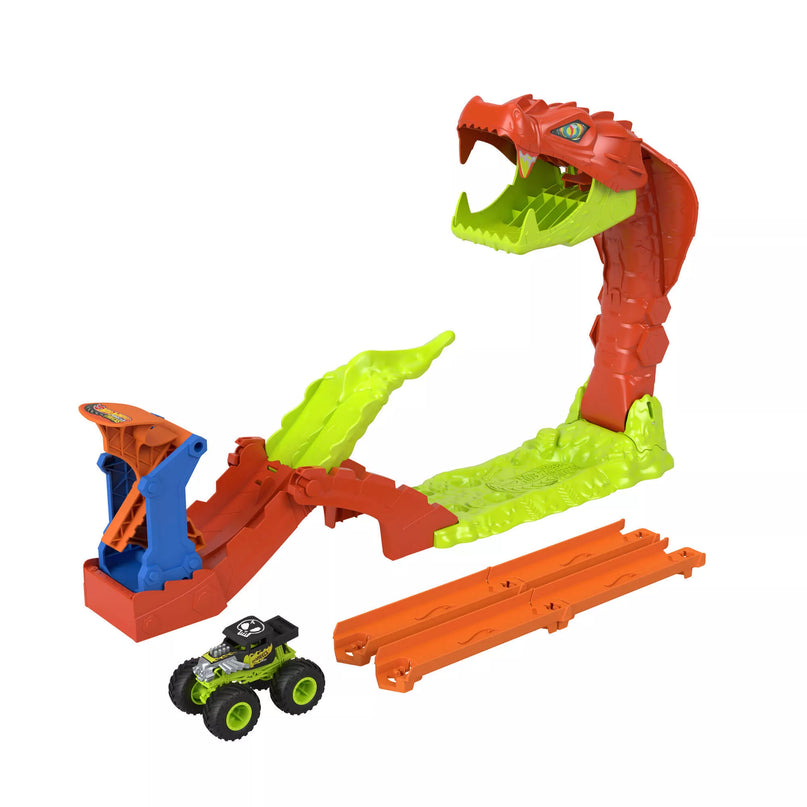 HOT WHEELS MONSTER TRUCKS rinkinys – Gyvatės išsiveržimas (JJN44)