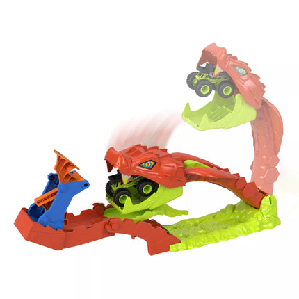 HOT WHEELS MONSTER TRUCKS rinkinys – Gyvatės išsiveržimas (JJN44)