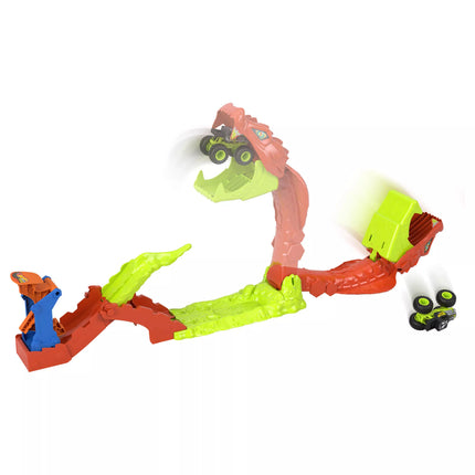HOT WHEELS MONSTER TRUCKS rinkinys – Gyvatės išsiveržimas (JJN44)