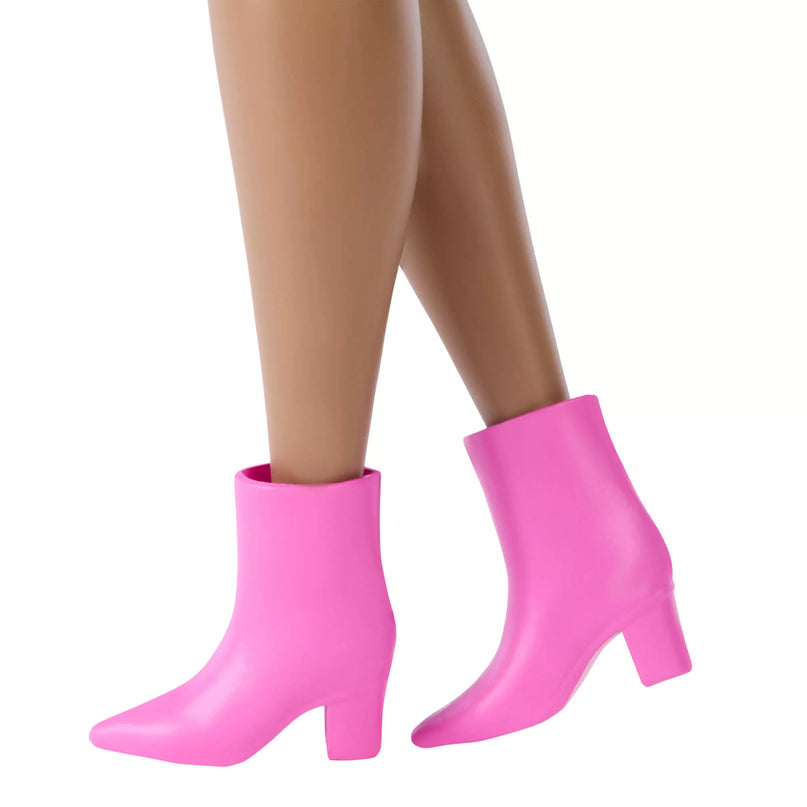 BARBIE DELUXE FASHIONISTAS tamsiaplaukė lėlė (JJN70)