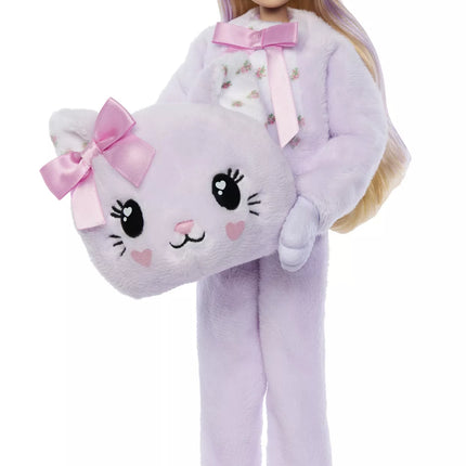 BARBIE CUTIE REVEAL CARE BEARS SWEET BOWS siurprizų rinkinys – katytė (JJP64)