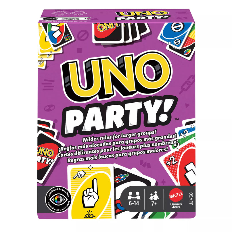 UNO kortos PARTY (atnaujintos) (JJV58)