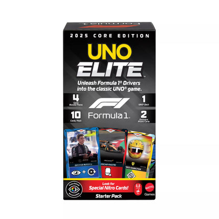 UNO ELITE F-1 kortos (Starter Pack) (JLV42)