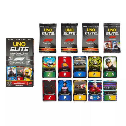 UNO ELITE F-1 kortos (Starter Pack) (JLV42)