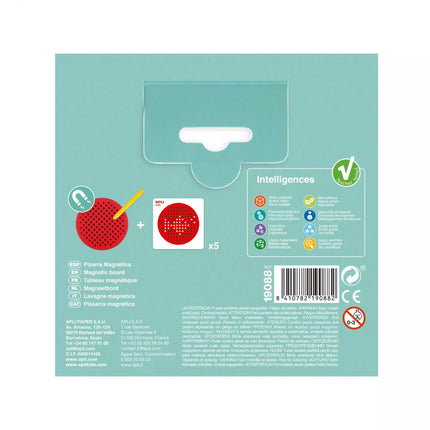 Apli žaidimas „Stebuklinga magnetinė lenta” (apvali)