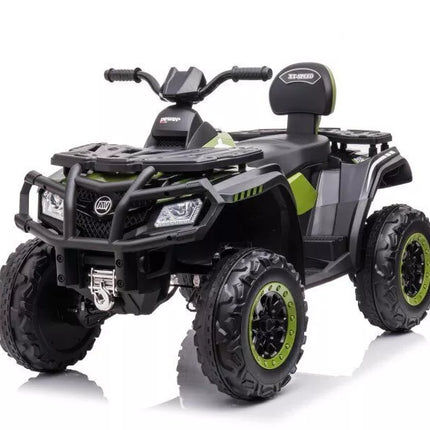 Elektrinis vaikiškas keturratis S615 Moro Green, 24 V