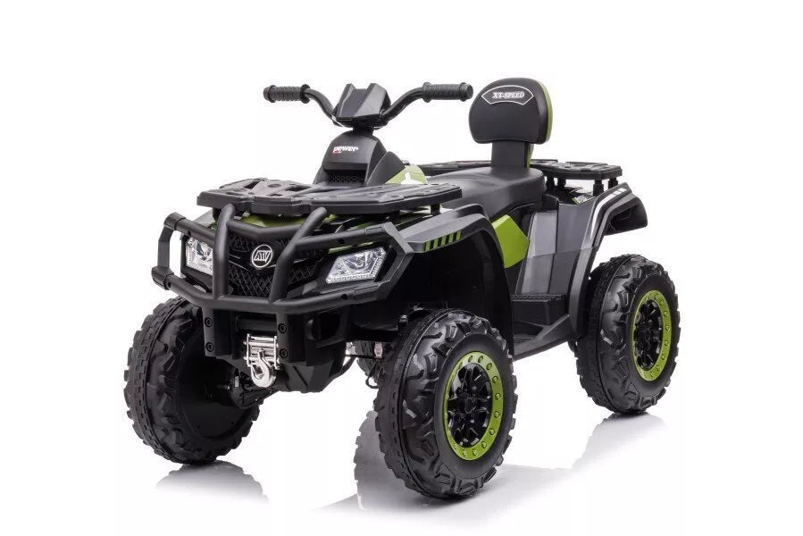 Elektrinis vaikiškas keturratis S615 Moro Green, 24 V