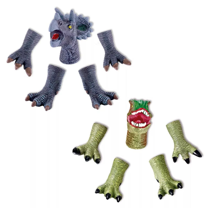 Pirštų lėlės dinozauras TRICERATOPSAS