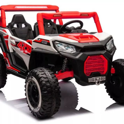 Akumuliatorinis bagis NEL-913 raudoos spalvos 4×4 24V
