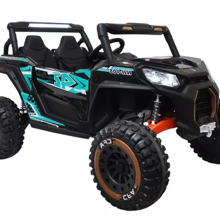 Akumuliatorinis bagis NEL-913 juodos spalvos 4×4 24V