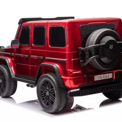 Elektrinis vaikiškas automobilis DK‑G63 – 4×200W, 24V, raudonas