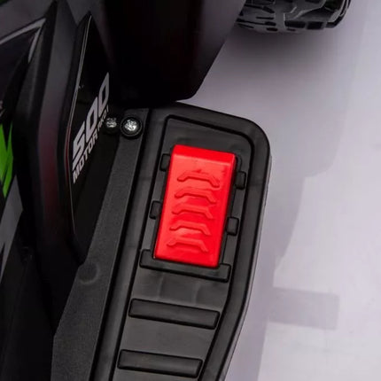 GTS1155 vaikiškas elektrinis keturratis 6V – žalia