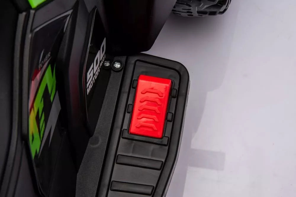 GTS1155 vaikiškas elektrinis keturratis 6V – žalia