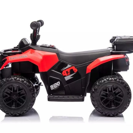GTS1155 vaikiškas elektrinis keturratis 6V – raudonas