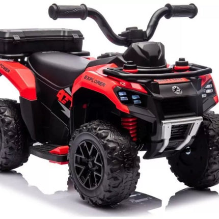 GTS1155 vaikiškas elektrinis keturratis 6V – raudonas