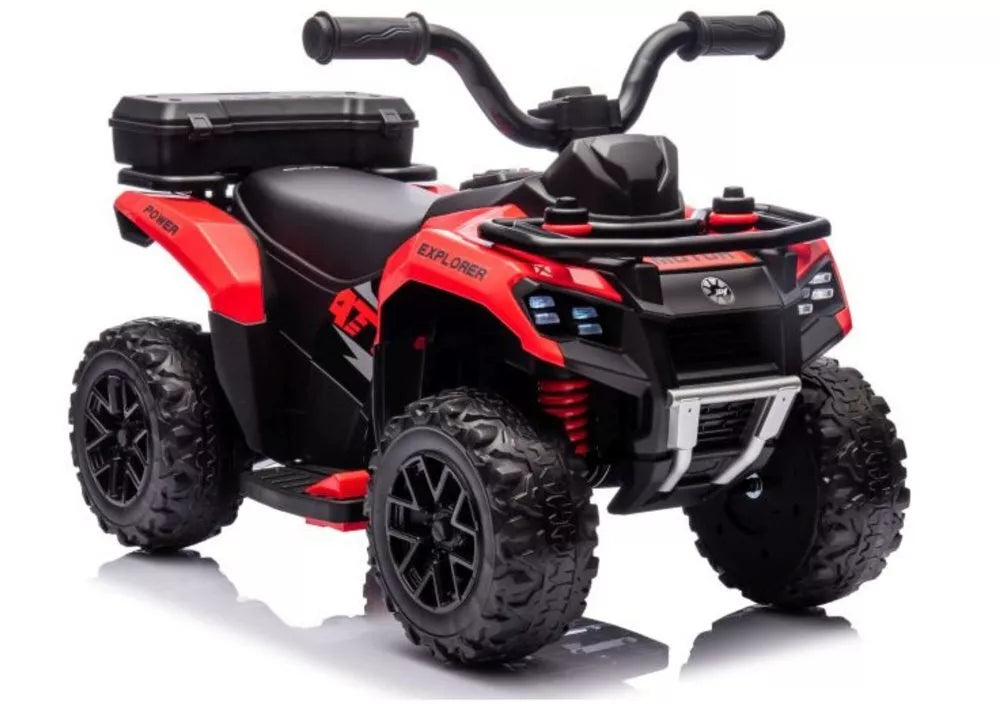 GTS1155 vaikiškas elektrinis keturratis 6V – raudonas