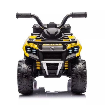 GTS1155 vaikiškas elektrinis keturratis 6V – geltonas