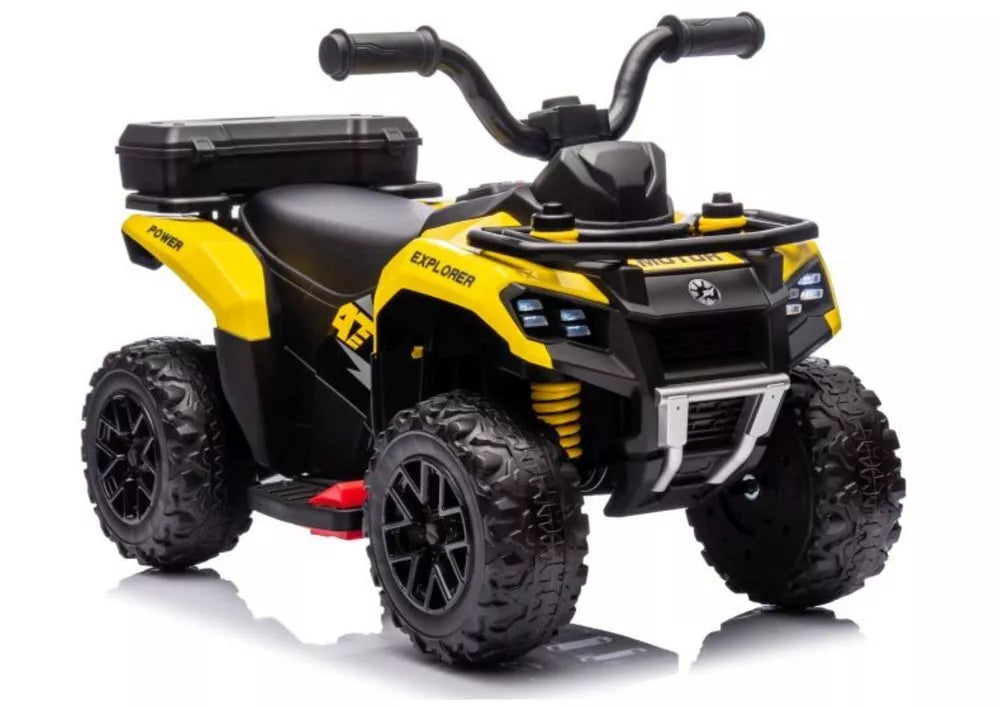 GTS1155 vaikiškas elektrinis keturratis 6V – geltonas