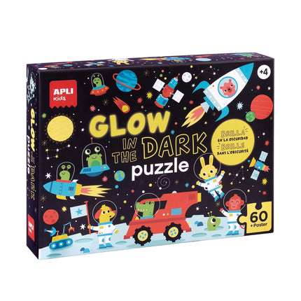 Tamsoje šviečianti dėlionė „Dark Space”