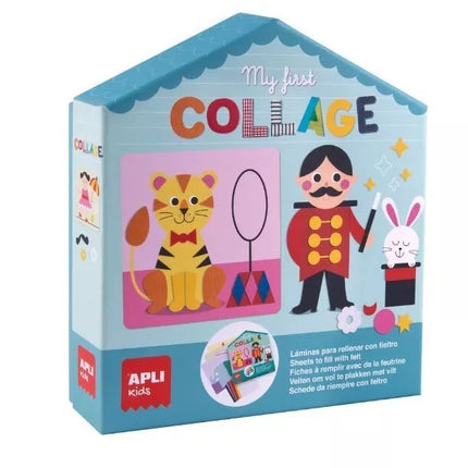 Mano pirmasis veltinio koliažų kūrybinis rinkinys