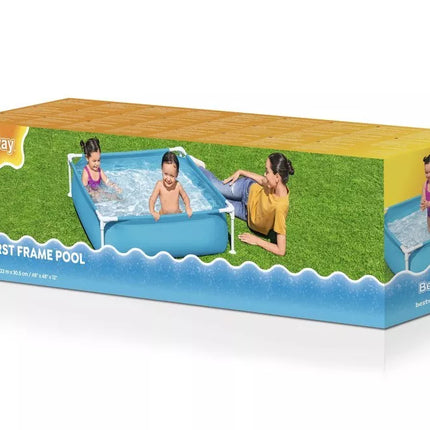 Bestway vaikiškas karkasinis sodo baseinas 122 x 122 cm