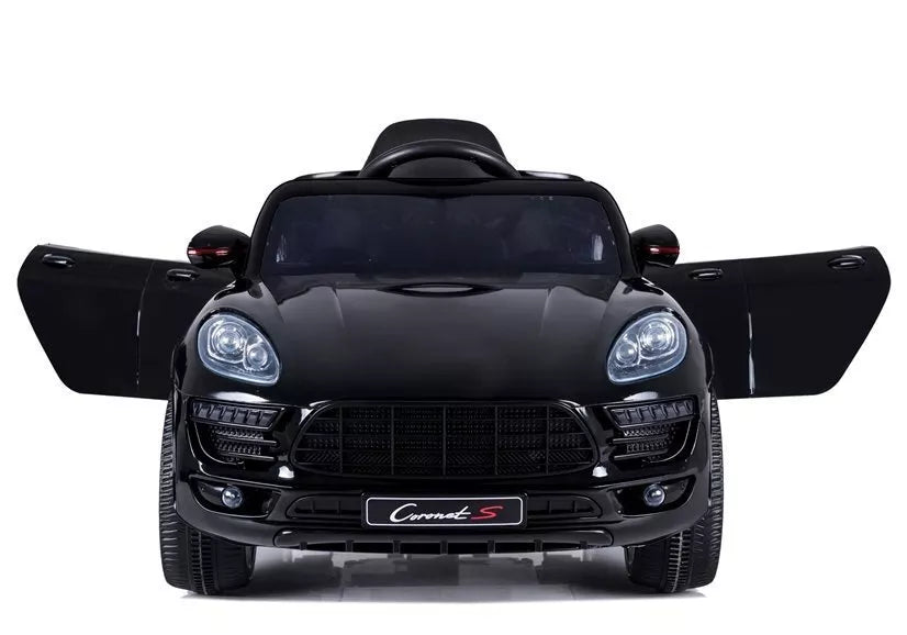 Coronet S Juodas – elektrinis vaikiškas automobilis