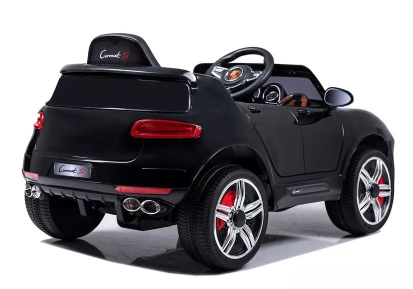 Coronet S Juodas – elektrinis vaikiškas automobilis