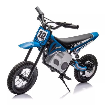 Akumuliatorinis kroso motociklas A9901 mėlynos spalvos