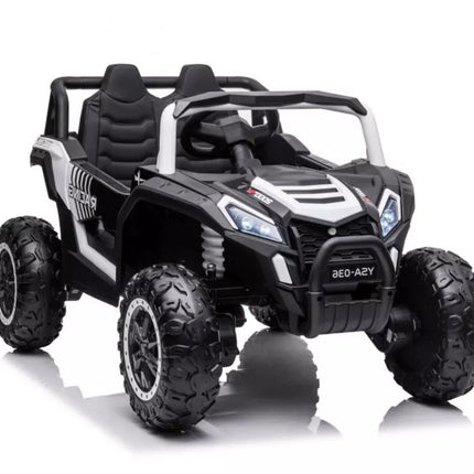 Akumuliatorinis automobilis YSA036 White 4×4 (baltos spalvos)