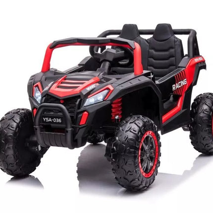 Akumuliatorinis automobilis YSA036 raudonos spalvos