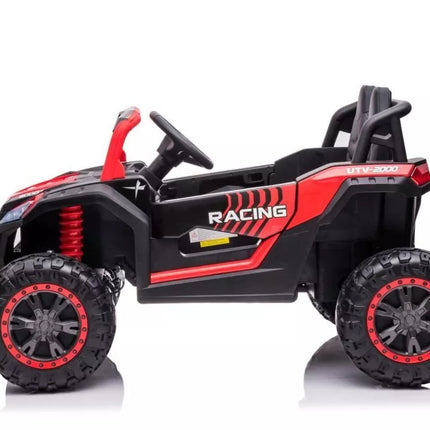 Akumuliatorinis automobilis YSA036 raudonos spalvos