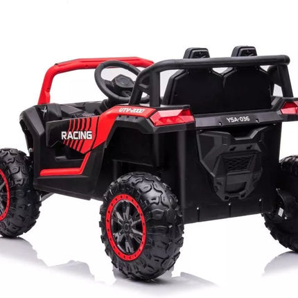 Akumuliatorinis automobilis YSA036 raudonos spalvos