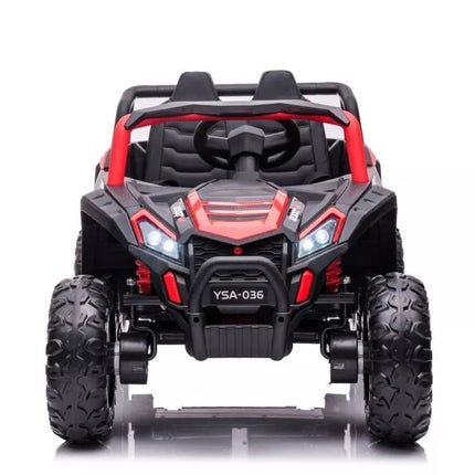 Akumuliatorinis automobilis YSA036 raudonos spalvos