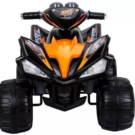 Medium Quad Juodas – elektrinis keturratis vaikams