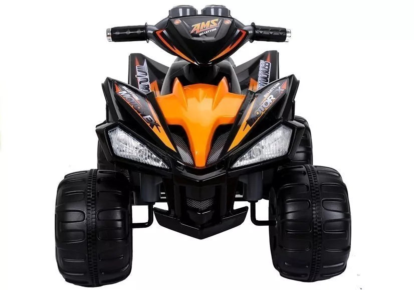 Medium Quad Juodas – elektrinis keturratis vaikams