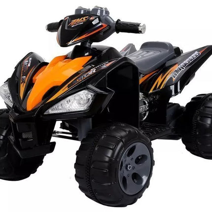 Medium Quad Juodas – elektrinis keturratis vaikams