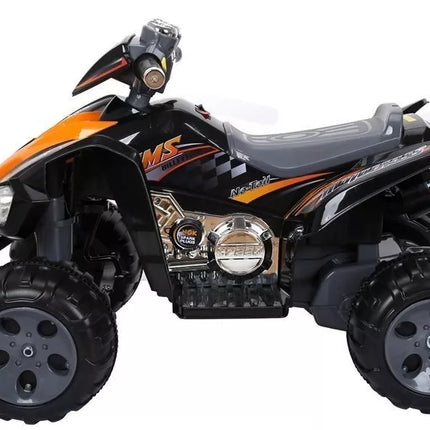 Medium Quad Juodas – elektrinis keturratis vaikams