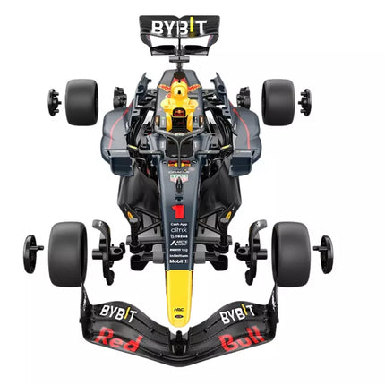 Rastar 1:16 RC bolidas iš konstravimo kaladėlių – Red Bull F1, tamsiai mėlynas