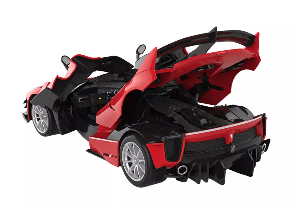 RASTAR 1:18 Ferrari FXXK EVO – 88 dalių konstruktorius su nuotolinio valdymo funkcija