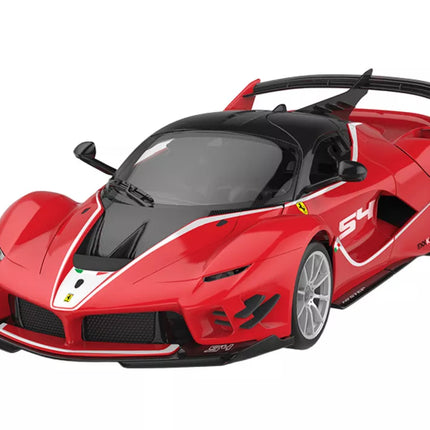 RASTAR 1:18 Ferrari FXXK EVO – 88 dalių konstruktorius su nuotolinio valdymo funkcija