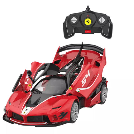 RASTAR 1:18 Ferrari FXXK EVO – 88 dalių konstruktorius su nuotolinio valdymo funkcija