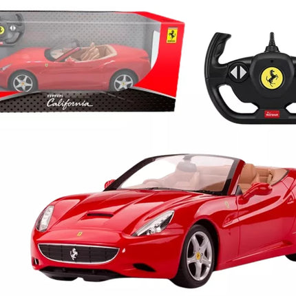Ferrari California 1:24 RC raudonas sportinis automobilis