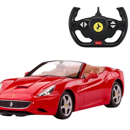 Ferrari California 1:24 RC raudonas sportinis automobilis