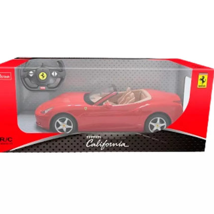Ferrari California 1:24 RC raudonas sportinis automobilis