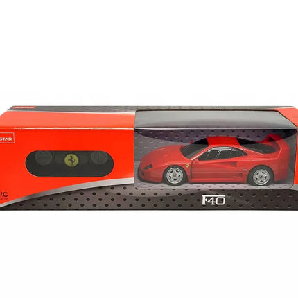 RC sportinis automobilis 1:24 – Ferrari F40, raudonas