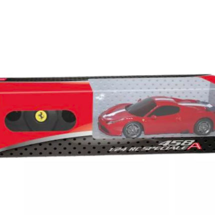 Ferrari 458 Speciale RC 1:24 raudonas sportinis automobilis