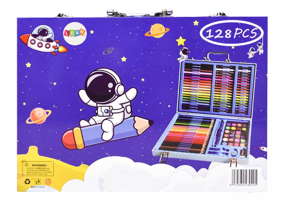 Meninis rinkinys vaikams lagamine su astronautu, 128 vnt.